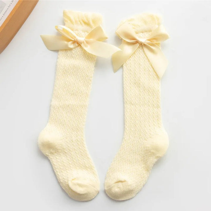 Abby Knee High Toddler Socks - Plum Sugar Shoppe