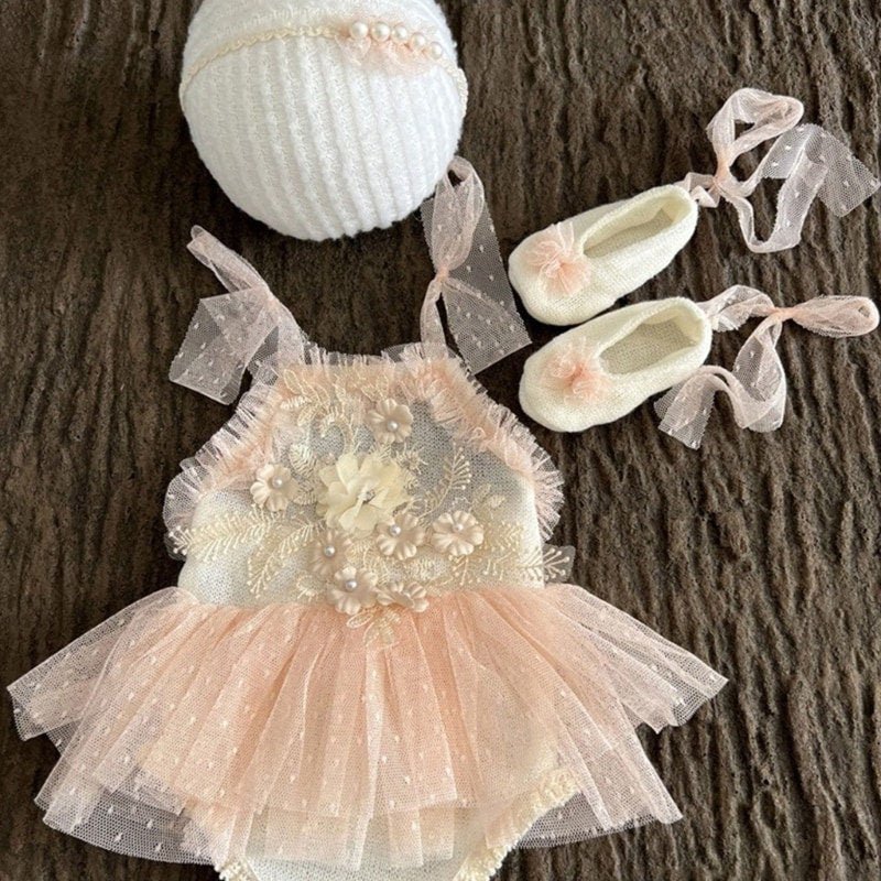 Catalina Newborn Tulle Ballerina Outfit – Plum Sugar Shoppe