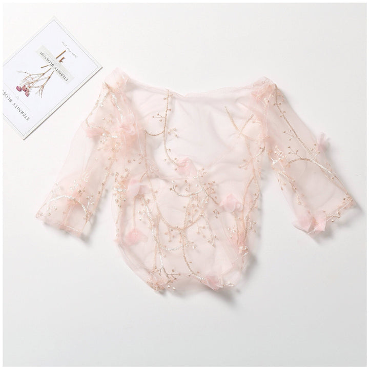 Freya Rose Pink Newborn Lace Outfit - Plum Sugar Shoppe
