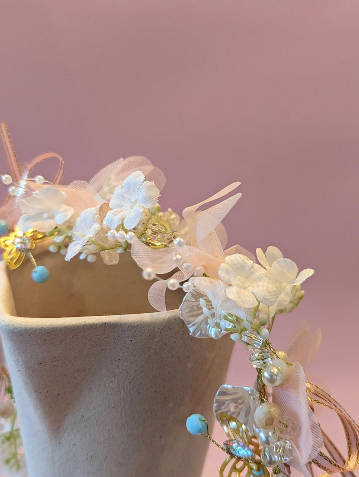 Naomi Butterfly Flower Crown - Plum Sugar Shoppe