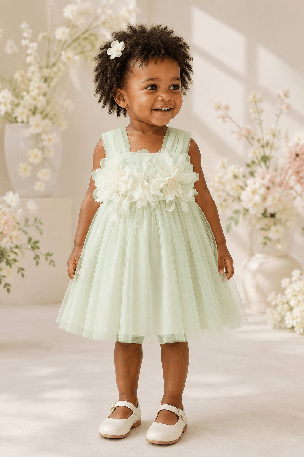 Andie Party Dress Mint Green - Plum Sugar Shoppe