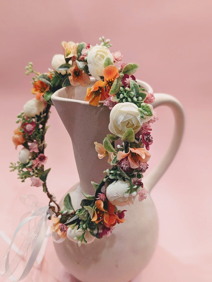 Annie Wildflower Flower Crown - Plum Sugar Shoppe