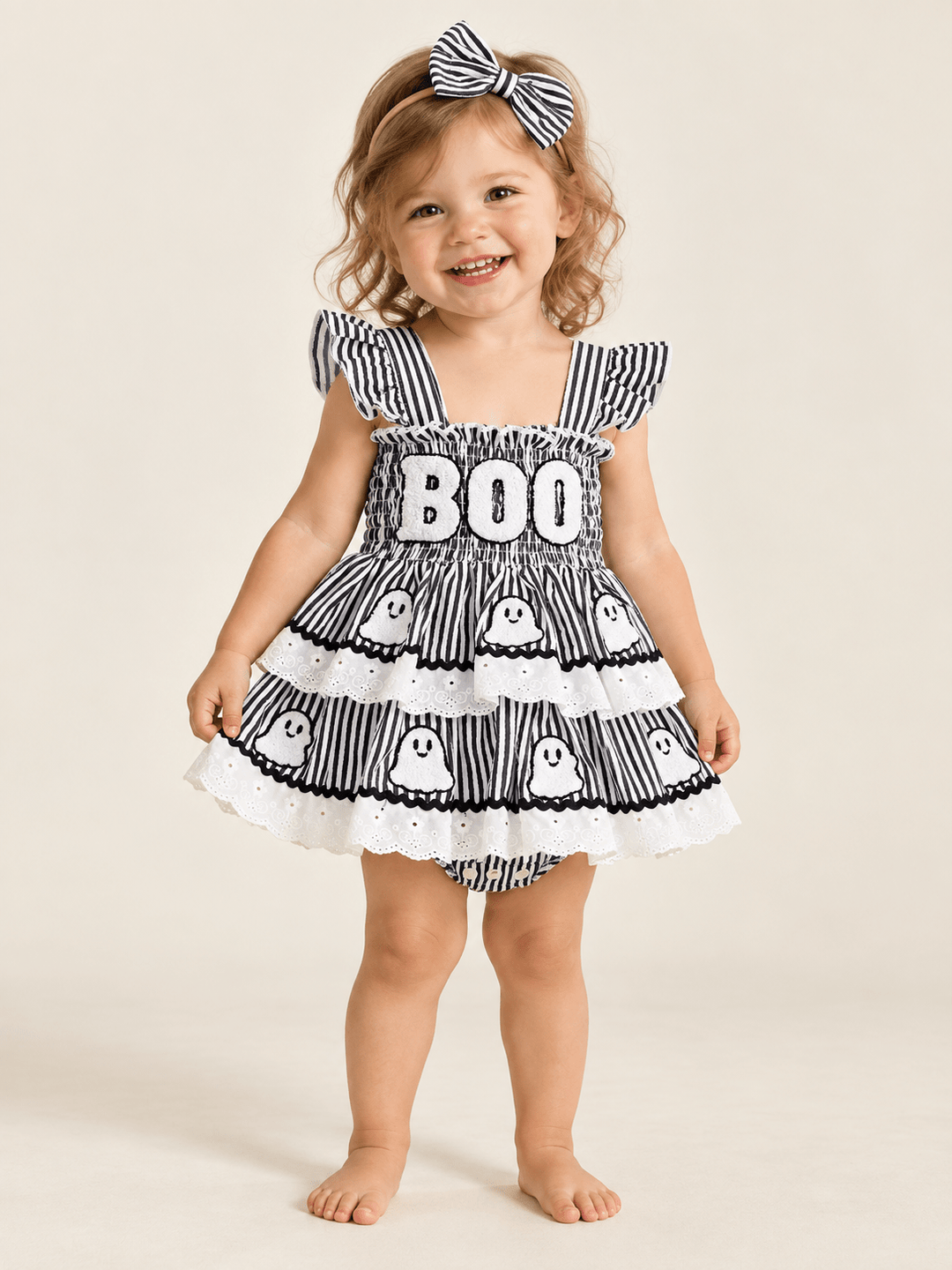 Boo Ghost Dress - Plum Sugar Shoppe