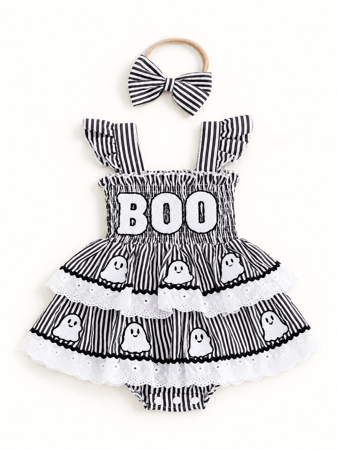 Boo Ghost Dress - Plum Sugar Shoppe