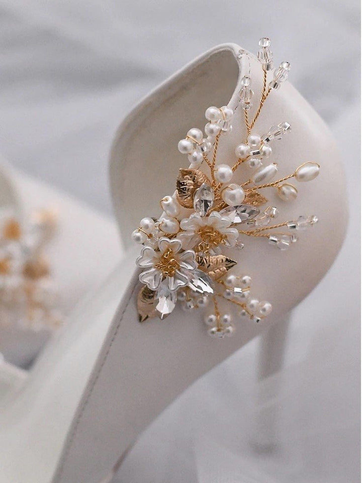 Bridal Shoe Clip - Plum Sugar Shoppe