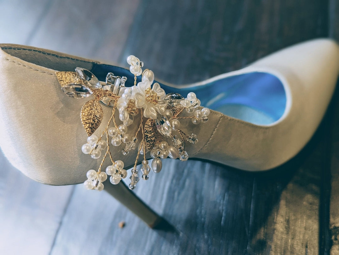 Bridal Shoe Clip - Plum Sugar Shoppe