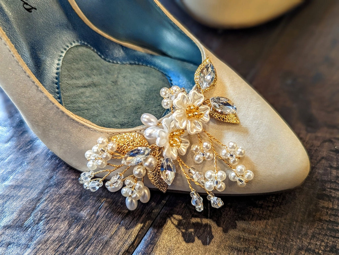 Bridal Shoe Clip - Plum Sugar Shoppe