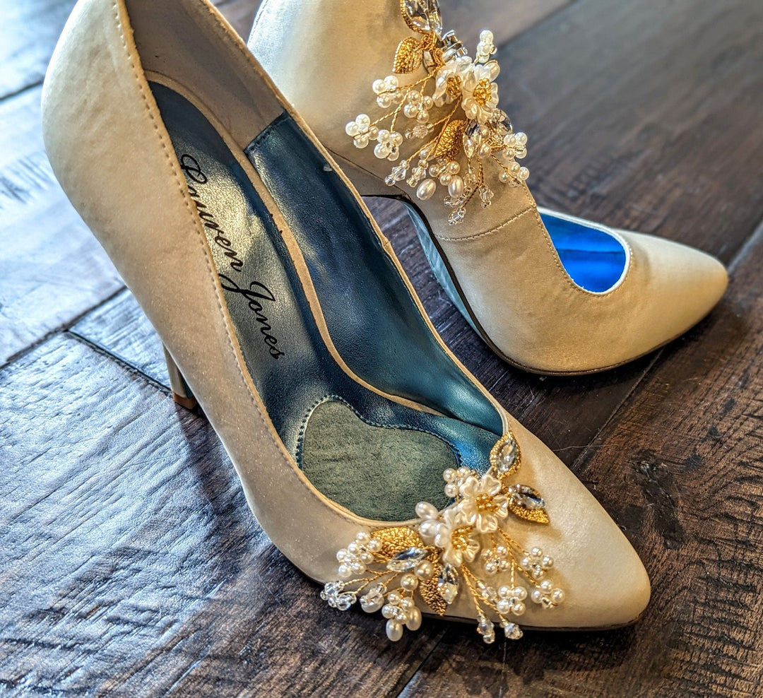 Bridal Shoe Clip - Plum Sugar Shoppe