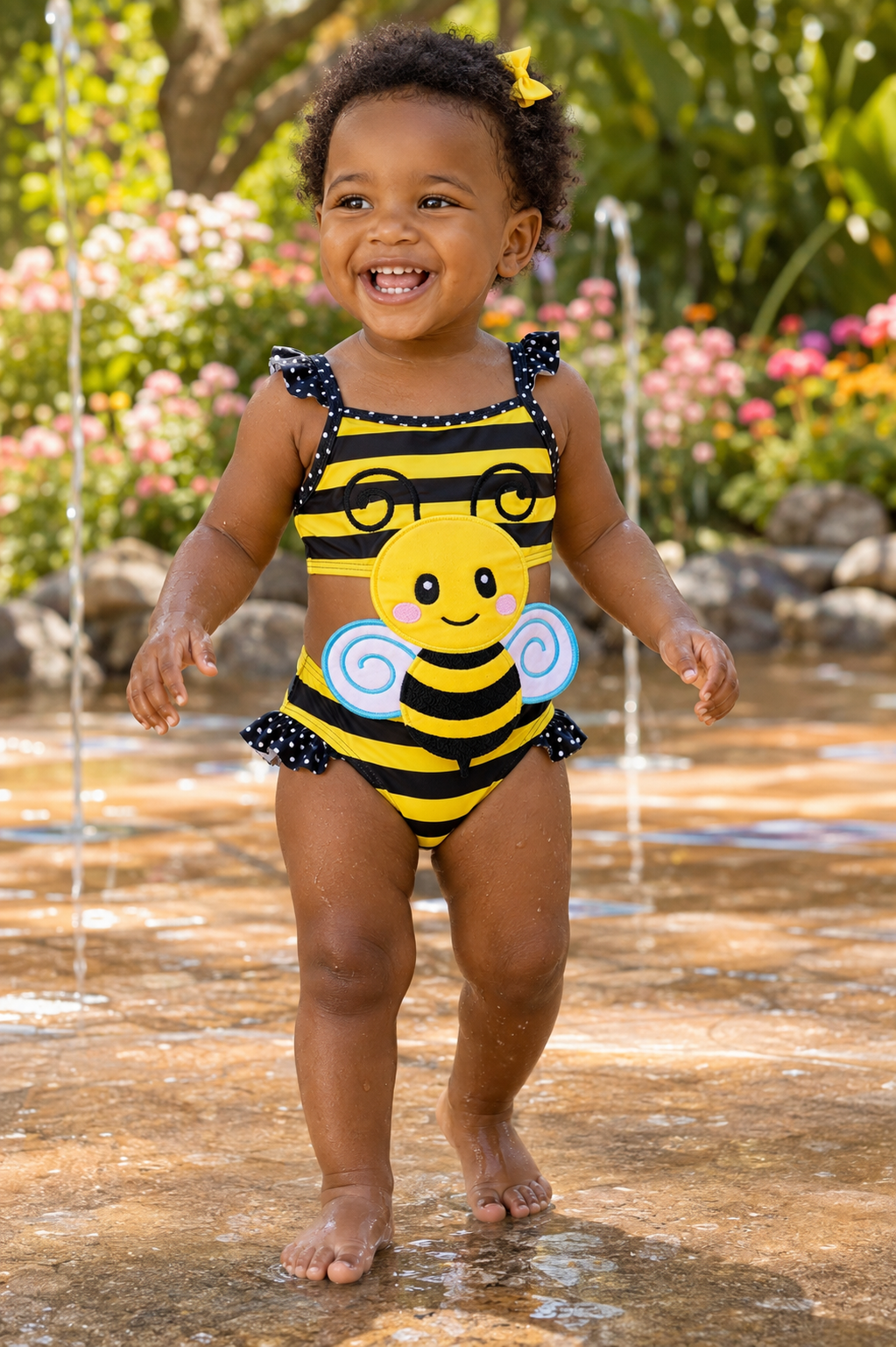 Bumble-Bee Swimsuit - Plum Sugar Shoppe