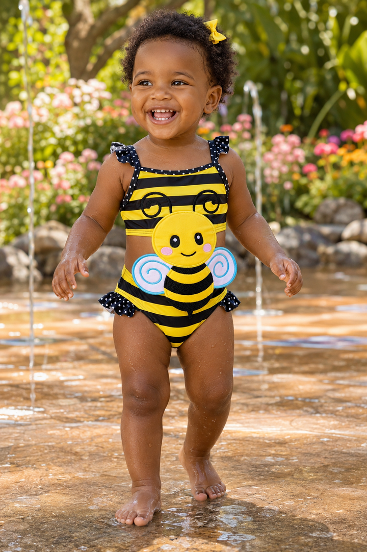 Bumble-Bee Swimsuit - Plum Sugar Shoppe