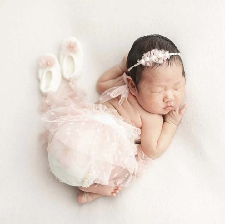 Catalina Newborn Tulle Ballerina Outfit - Plum Sugar Shoppe