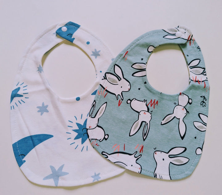 Charlie Cotton Baby Bibs - Plum Sugar Shoppe