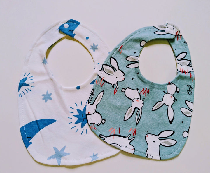 Charlie Cotton Baby Bibs - Plum Sugar Shoppe