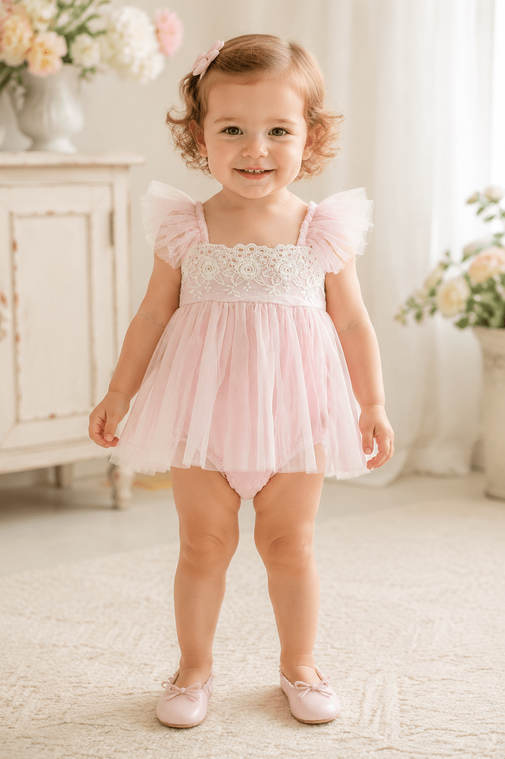 Dusty Rose Lace Dress - Plum Sugar Shoppe