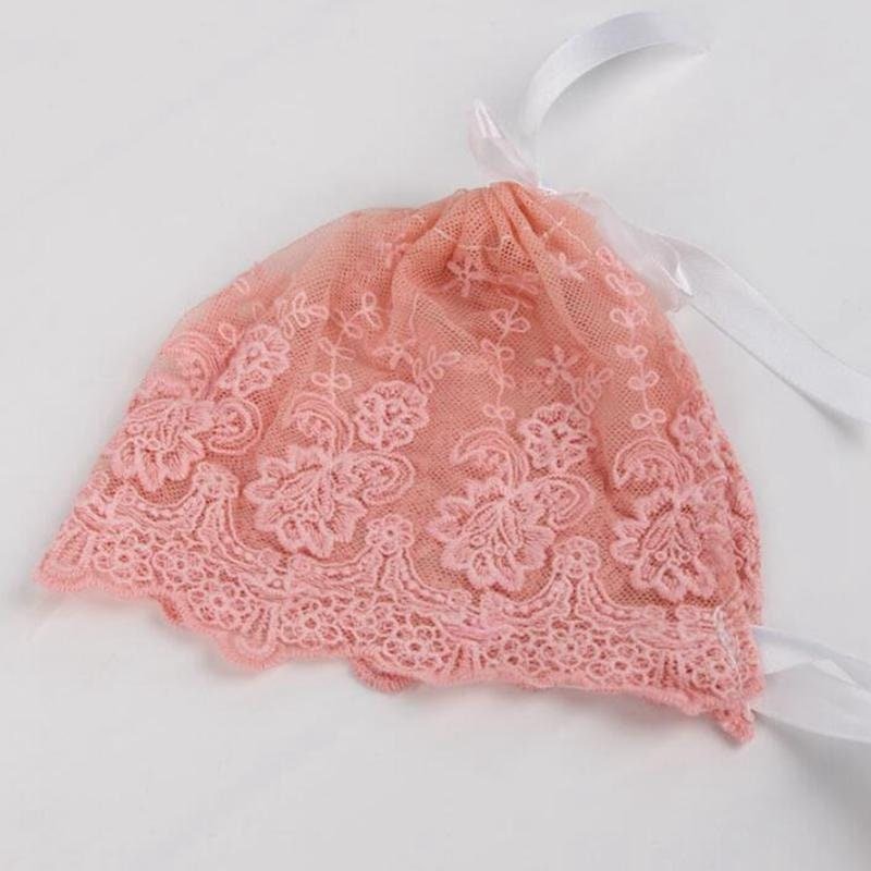 Gisela Lace Baby Bonnet - Plum Sugar Shoppe