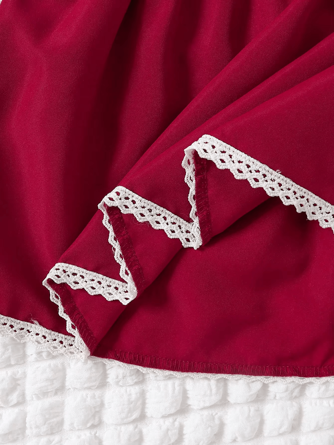 Lacey Red Holiday Dress - Plum Sugar Shoppe