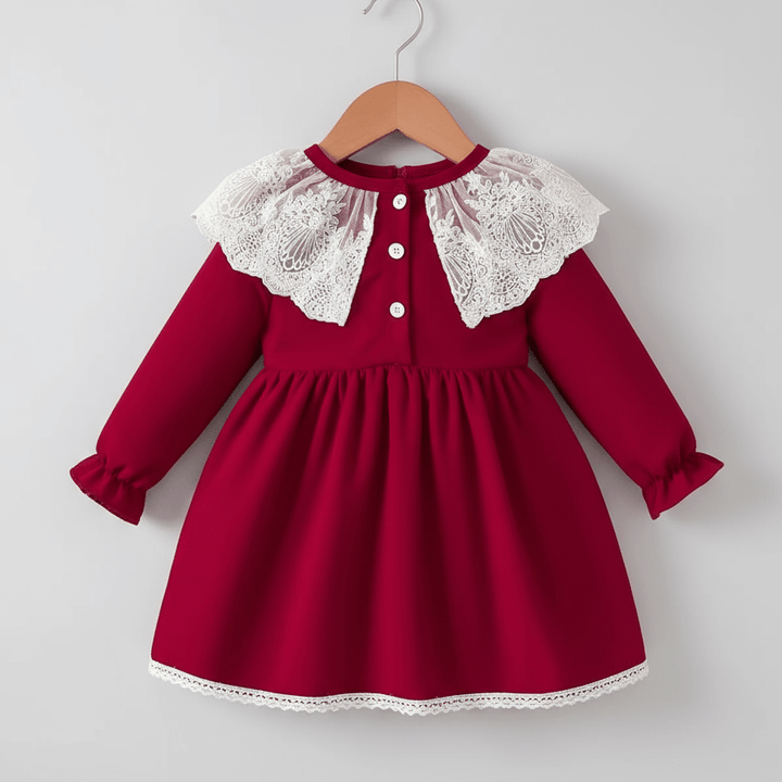 Lacey Red Holiday Dress - Plum Sugar Shoppe