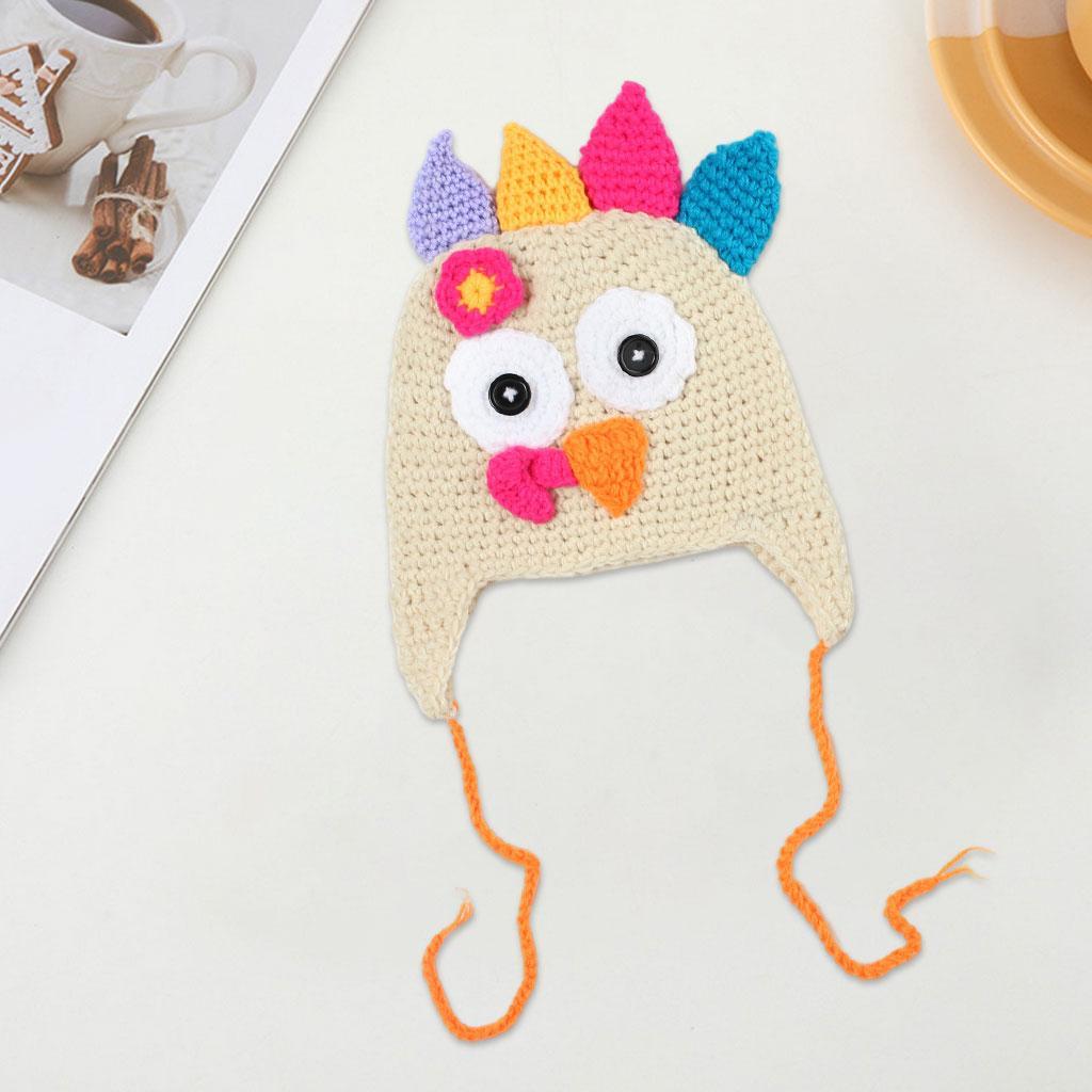 Little Turkey Knit Toddler Turkey Hat - Plum Sugar Shoppe