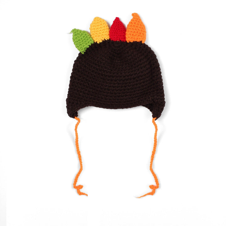 Little Turkey Knit Toddler Turkey Hat - Plum Sugar Shoppe