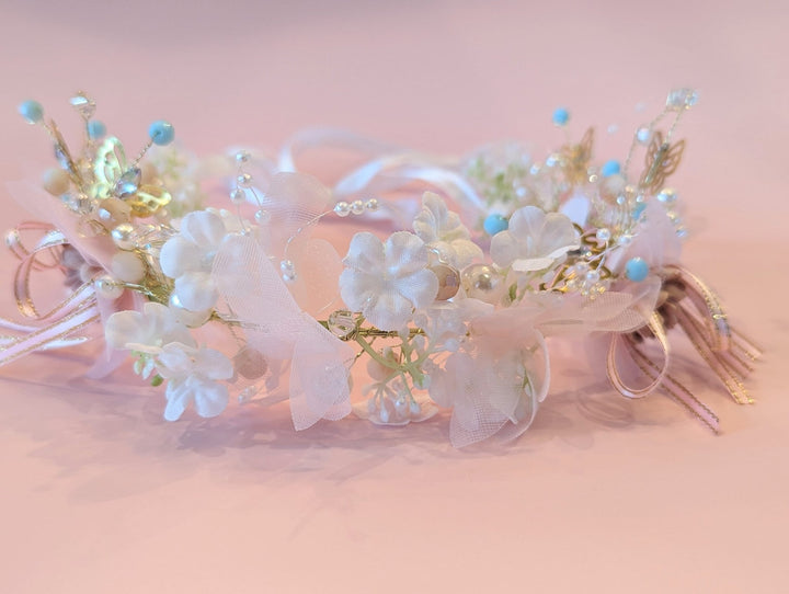 Naomi Butterfly Flower Crown - Plum Sugar Shoppe