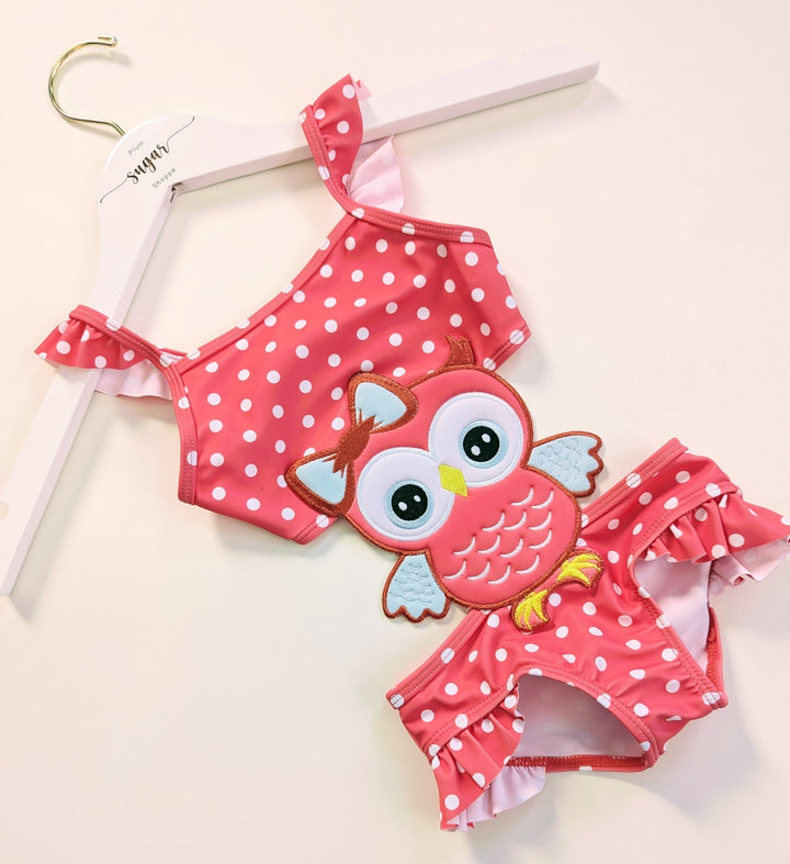 Owl Cut - Out Swimsuit - Plum Sugar Shoppe