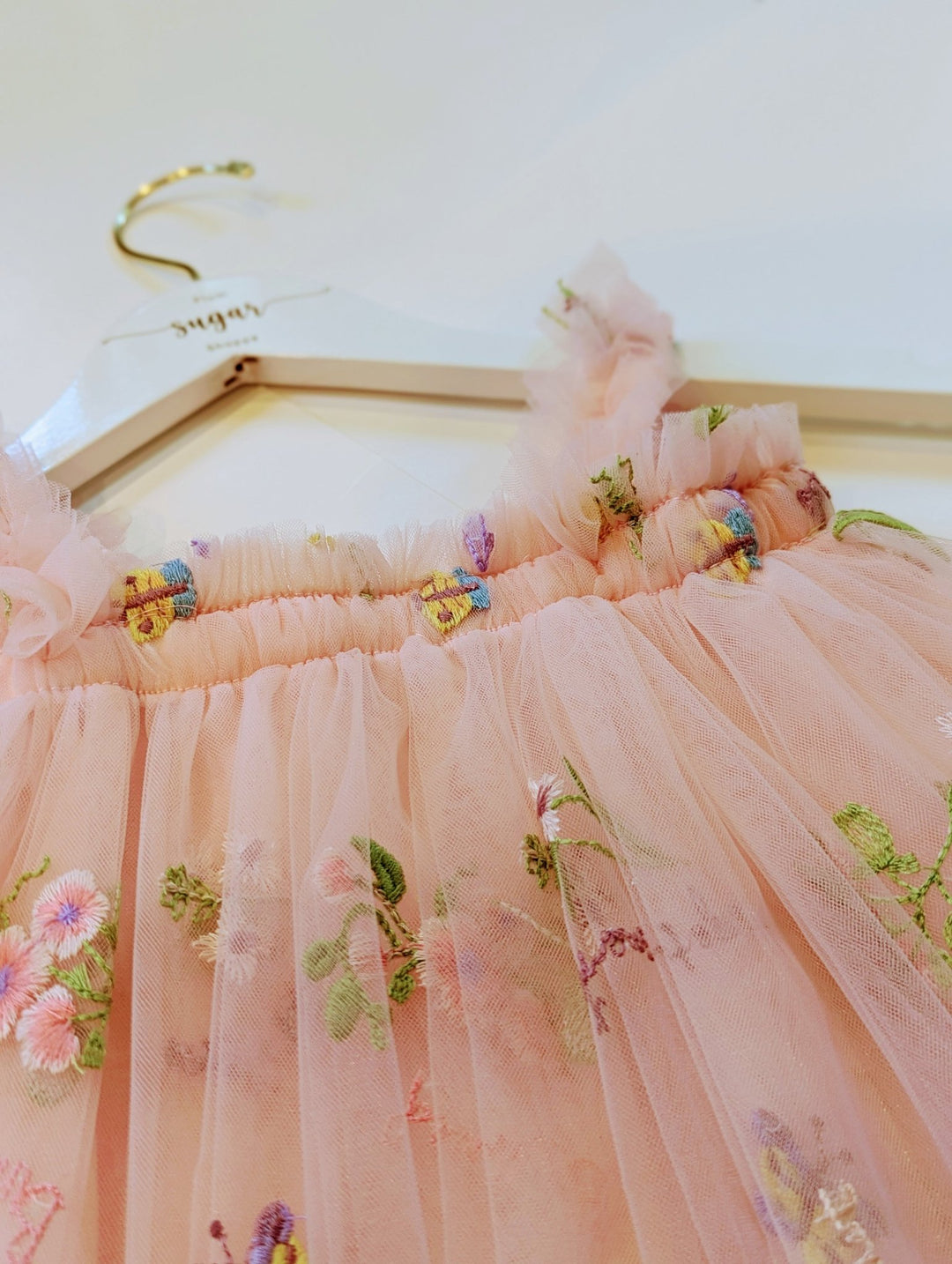 Pauline Embroidered Party Dress 3T / Pink Pauline Embroidered Party Dress 3T / Pink