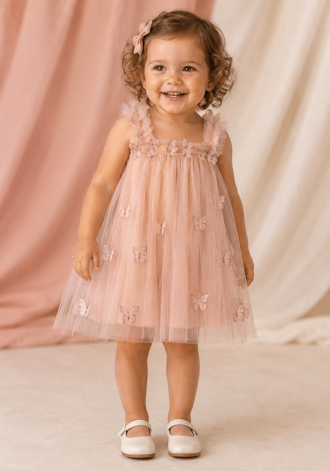 Penelope Butterfly Tulle Dress - Plum Sugar Shoppe