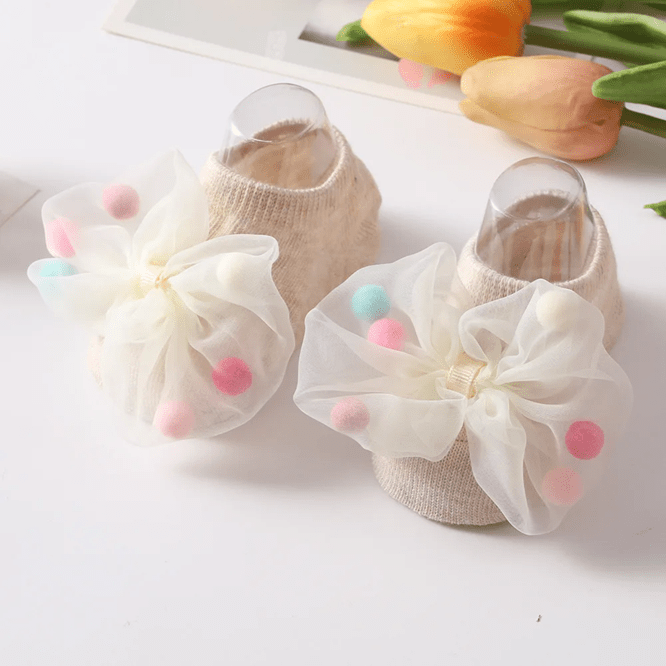 PomPom Socks - Plum Sugar Shoppe