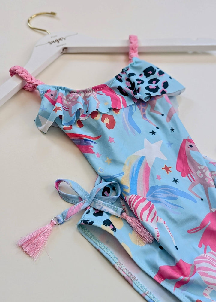 Rainbow Unicorn Swimsuit - Plum Sugar Shoppe