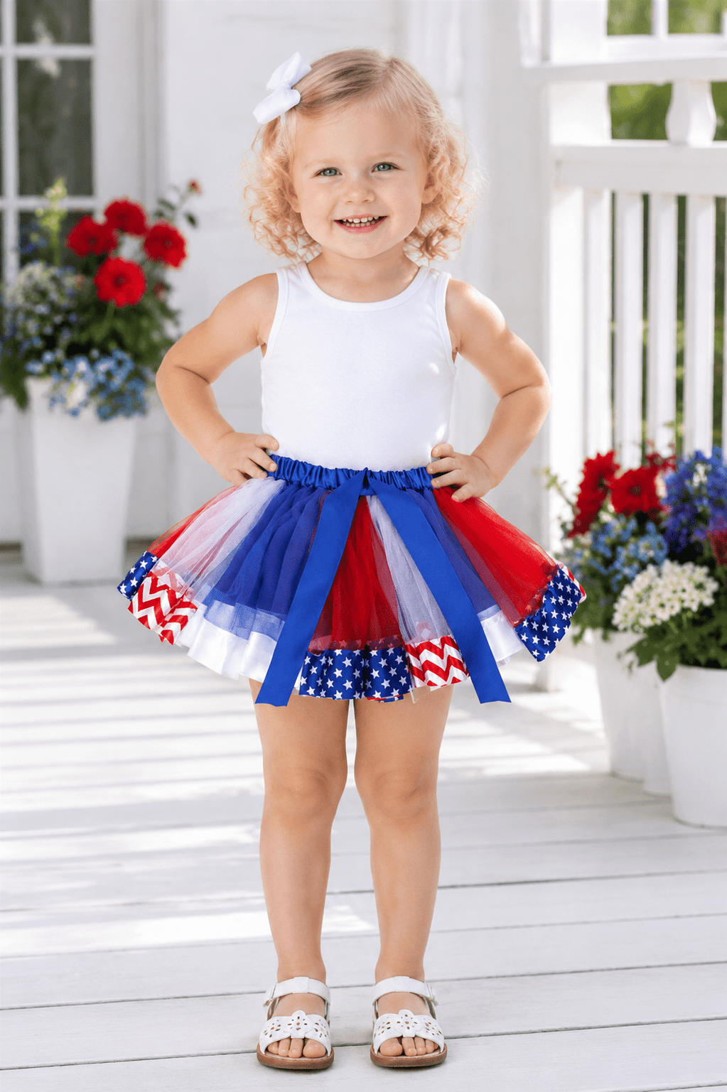 Red, White, and Blue Tutu - Plum Sugar Shoppe