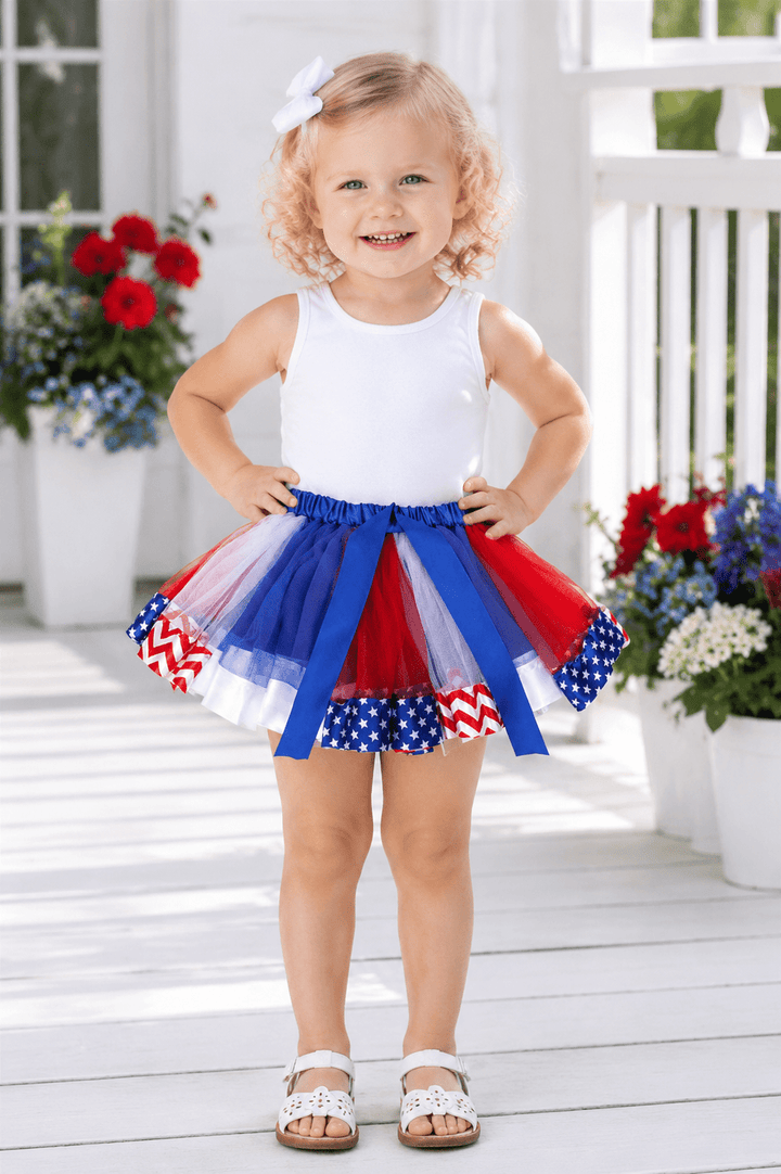 Red, White, and Blue Tutu - Plum Sugar Shoppe