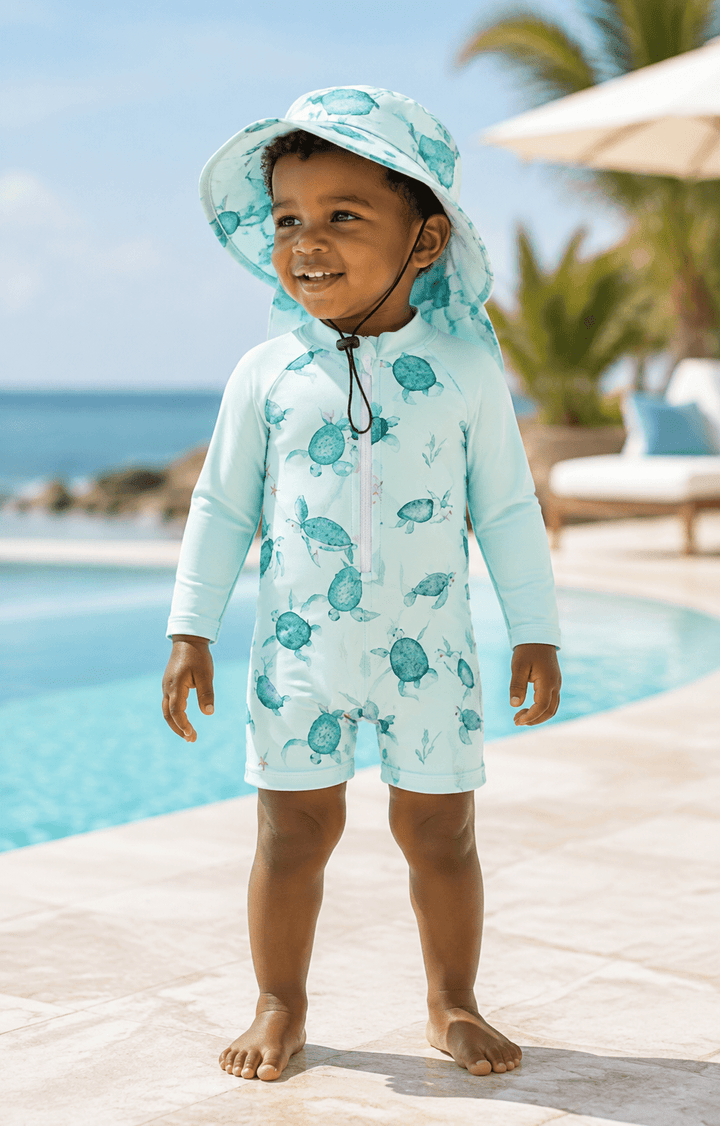 Sea Turtle Rash Guard - Plum Sugar Shoppe