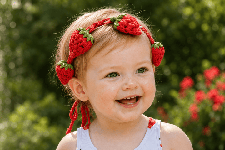 Strawberry Headband - Plum Sugar Shoppe