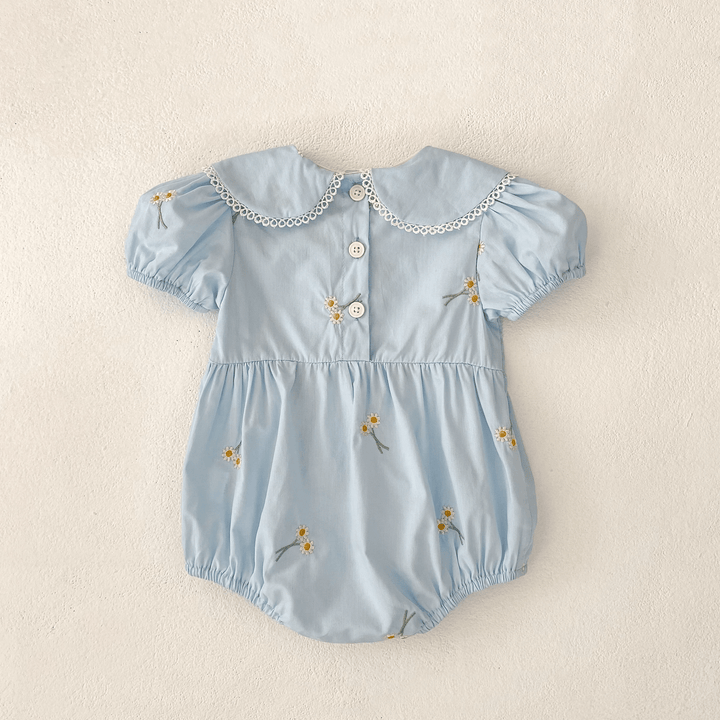 Suzette Embroidered Daisey Dress or Romper - Plum Sugar Shoppe