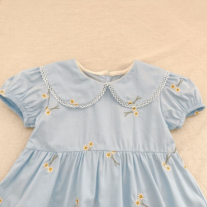 Suzette Embroidered Floral Dress - Plum Sugar Shoppe