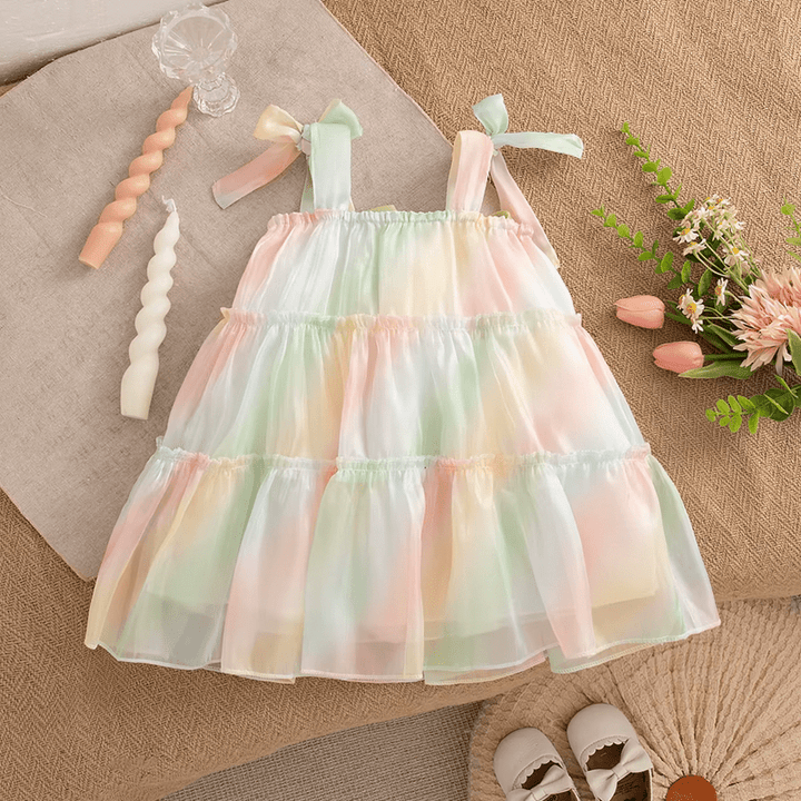 Tulip Rainbow Dress - Plum Sugar Shoppe