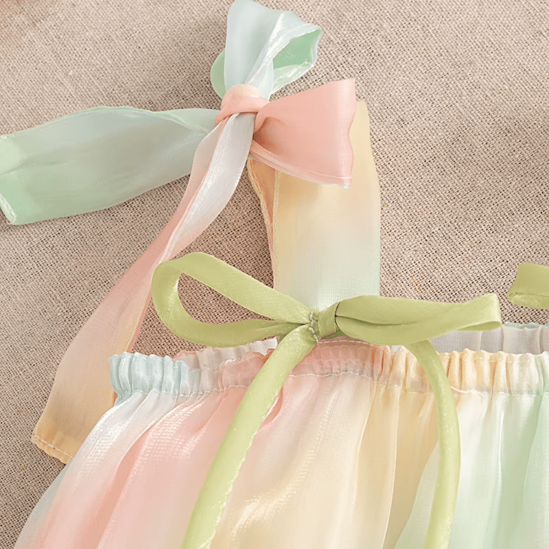 Tulip Rainbow Dress - Plum Sugar Shoppe