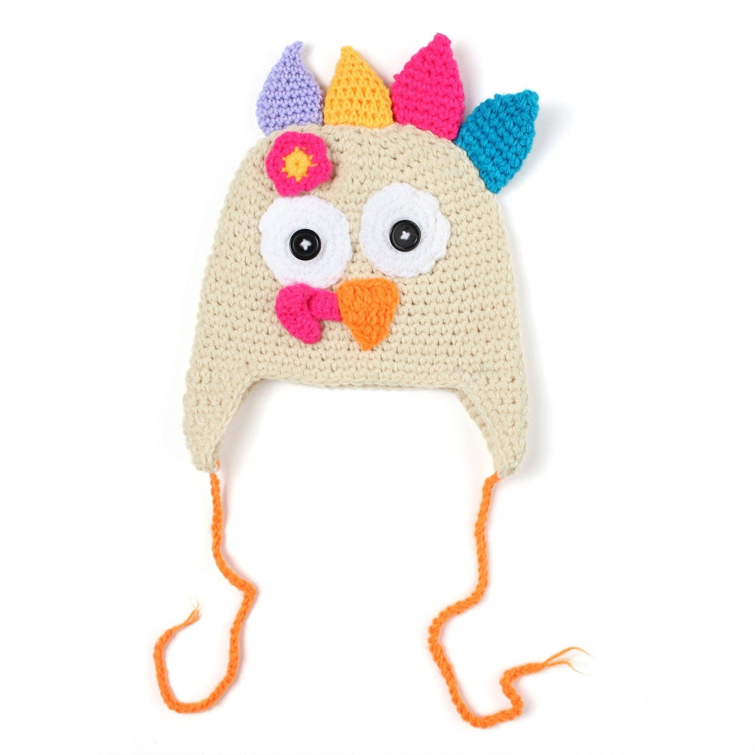 Little Turkey Knit Toddler Turkey Hat - Plum Sugar Shoppe