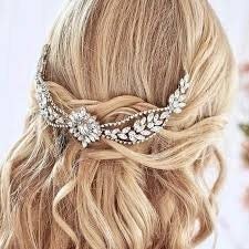 Lucia Rhinestone Hair Comb - Plum Sugar Shoppe