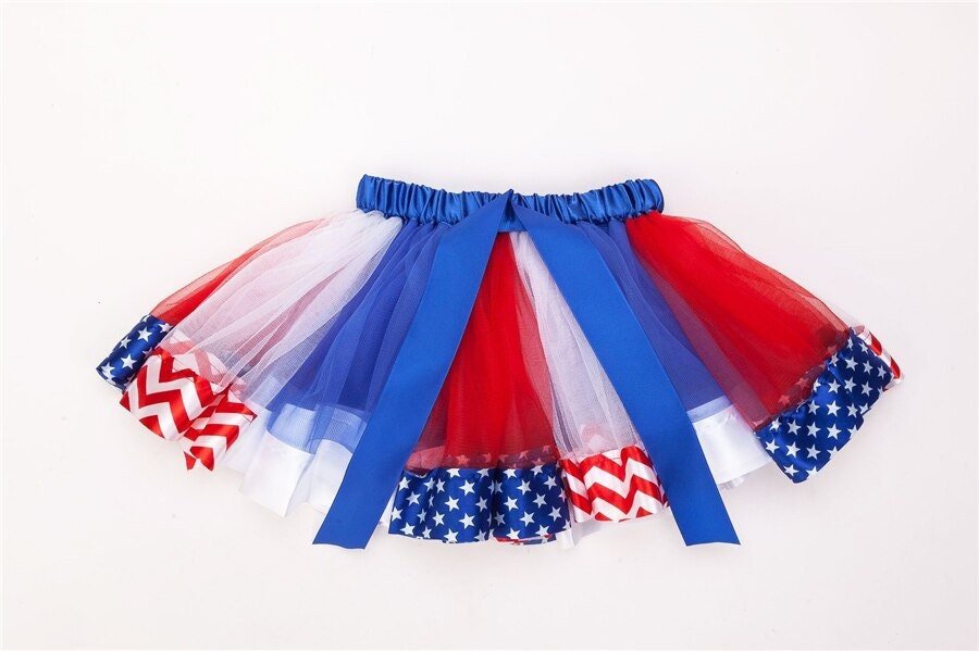 Red, White, and Blue Tutu - Cake Smash Photo Set - Cake Smash - Diaper Cover - Baby Gift - First Birthday - Plum Sugar Shoppe